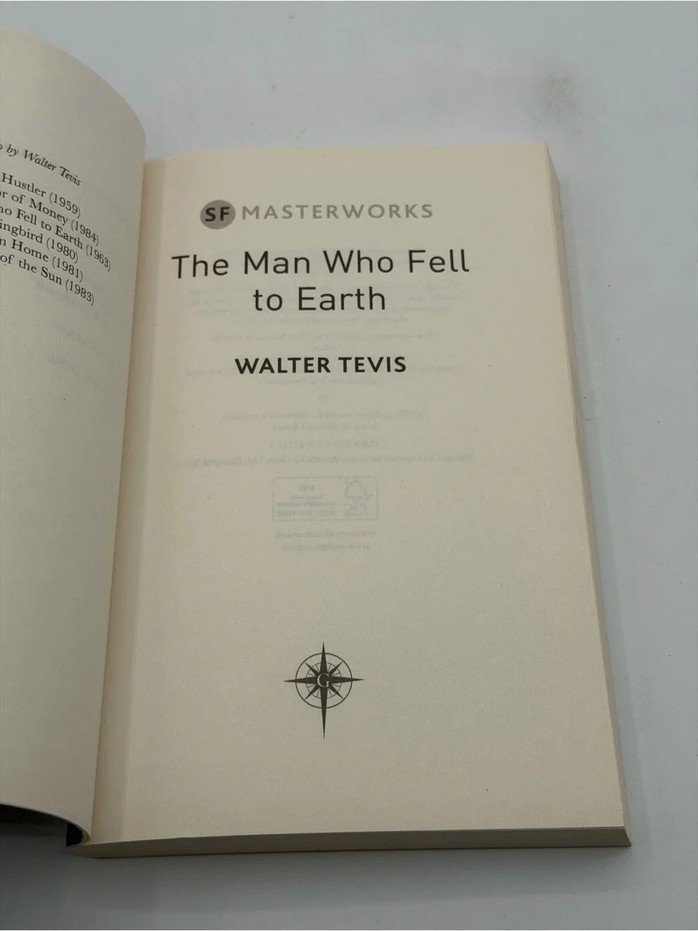 The Man Who Fell to Earth by Walter Tevis (Paperback Book, 2016)
